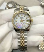 Replica Rolex Datejust Two Tone Jubilee White Dial watch 36mm